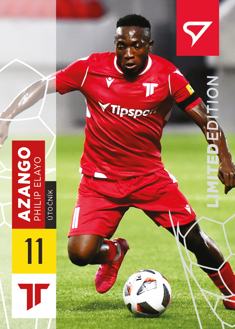 Philip Elayo Azango Trencin SportZoo Fortuna Liga 2021/22 Limited /35 #99