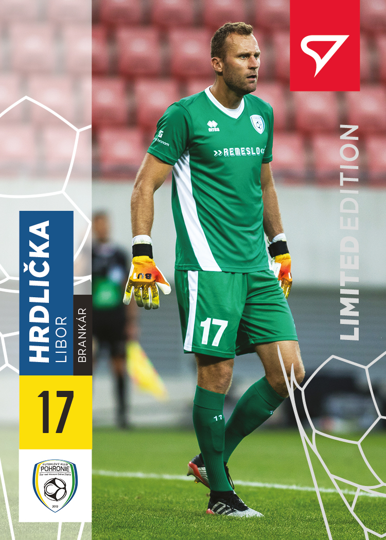 Libor Hrdlicka Pohronie SportZoo Fortuna Liga 2021/22 Limited /35 #133