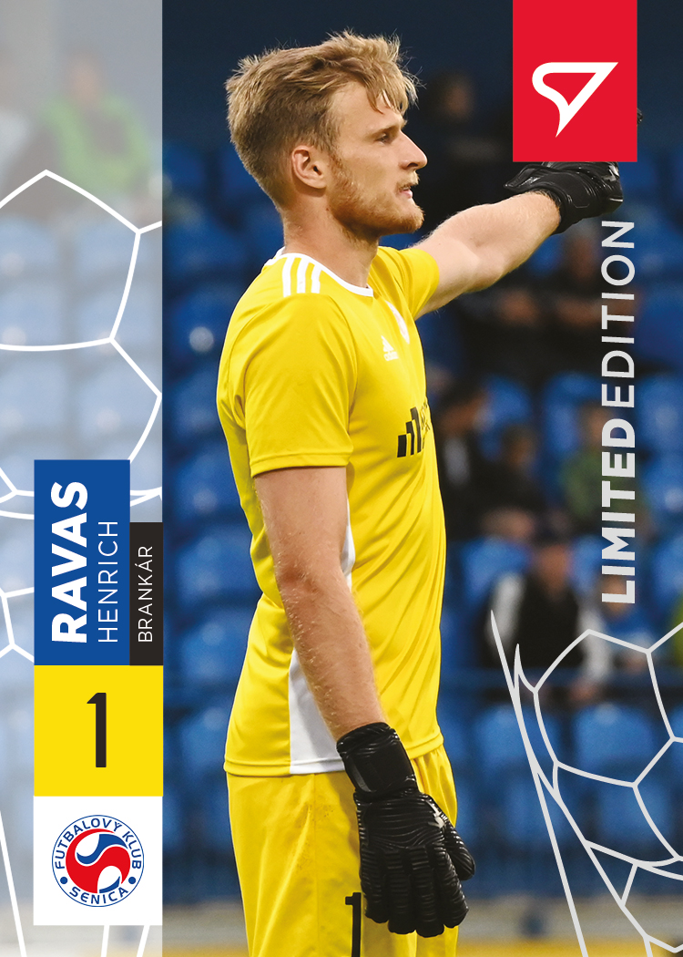 Henrich Ravas Senica SportZoo Fortuna Liga 2021/22 Limited /35 #157