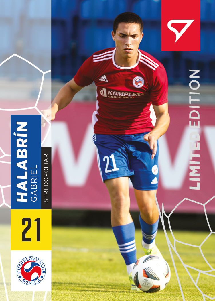 Gabriel Halabrin Senica SportZoo Fortuna Liga 2021/22 Limited /35 #164
