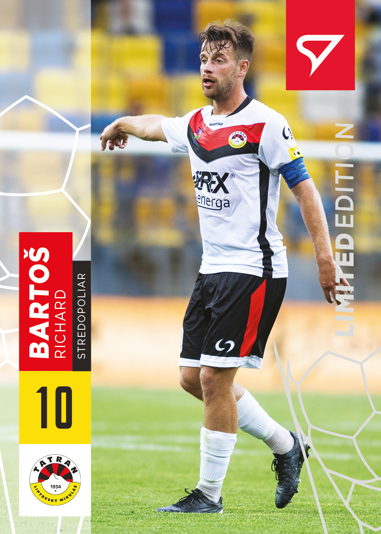 Richard Bartos Liptovsky Mikulas SportZoo Fortuna Liga 2021/22 Limited /35 #174