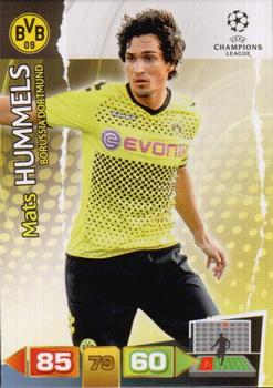 Mats Hummels Borussia Dortmund 2011/12 Panini Adrenalyn XL CL #70