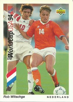 Rob Witschge Netherlands Upper Deck World Cup 1994 Preview Eng/Spa #82
