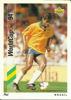 Rai Brazil Upper Deck World Cup 1994 Preview Eng/Spa #71
