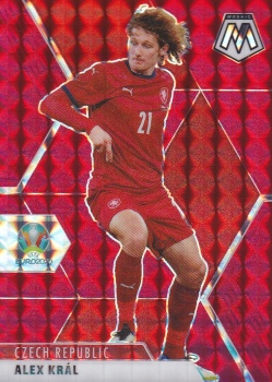 Alex Král Czech Republic Panini UEFA EURO 2020 Mosaic Red #027