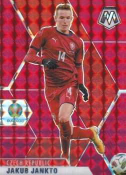 Jakub Jankto Czech Republic Panini UEFA EURO 2020 Mosaic Red #031
