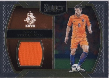 Kevin Strootman Netherlands JERSEY 2016/17 Panini Select Memorabilia #M-KS