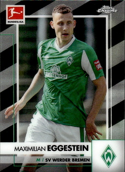 Maximilian Eggestein Werder Bremen 2020/21 Topps Chrome Bundesliga #28