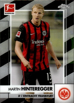 Martin Hinteregger Eintracht Frankfurt 2020/21 Topps Chrome Bundesliga #38