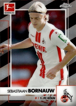 Sebastiaan Bornauw 1. FC Koln 2020/21 Topps Chrome Bundesliga #50