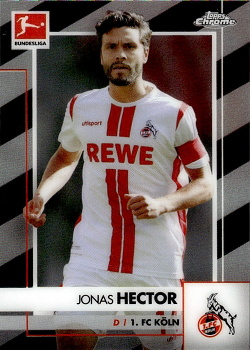Jonas Hector 1. FC Koln 2020/21 Topps Chrome Bundesliga #54