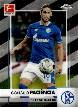 Goncalo Paciencia Schalke 04 2020/21 Topps Chrome Bundesliga #84