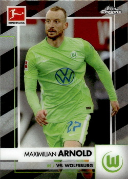 Maximilian Arnold VfL Wolfsburg 2020/21 Topps Chrome Bundesliga #95