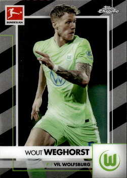 Wout Weghorst VfL Wolfsburg 2020/21 Topps Chrome Bundesliga #98