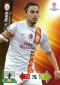 Selcuk İnan Galatasaray AS 2012/13 Panini Adrenalyn XL CL #103