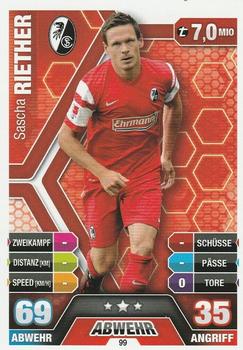 Sascha Riether SC Freiburg 2014/15 Topps MA Bundesliga #99