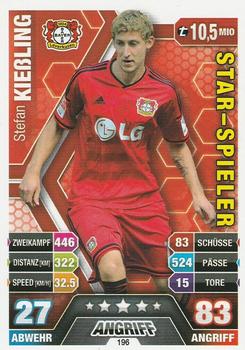 Stefan Kiessling Bayer 04 Leverkusen 2014/15 Topps MA Bundesliga Star-Spieler #196