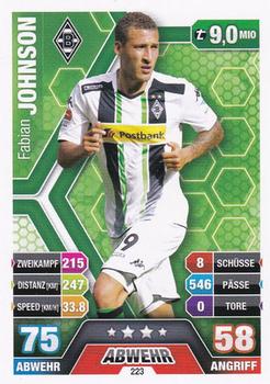 Fabian Johnson Borussia Monchengladbach 2014/15 Topps MA Bundesliga #223