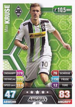 Max Kruse Borussia Monchengladbach 2014/15 Topps MA Bundesliga #233
