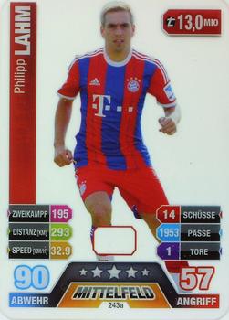 Philipp Lahm Bayern Munchen 2014/15 Topps MA Bundesliga Kapitan #243a
