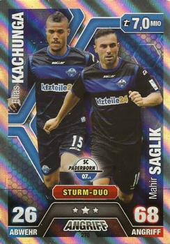 Elias Kachunga / Mahir Saglik SC Paderborn 2014/15 Topps MA Bundesliga Duo #270