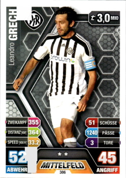 Leandro Grech VfR Aalen 2014/15 Topps MA Bundesliga #386