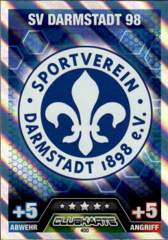 Club Logo SV Darmstadt 98 2014/15 Topps MA Bundesliga Logo #400