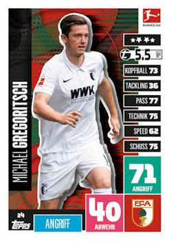 Michael Gregoritsch FC Augsburg 2020/21 Topps MA Bundesliga #24