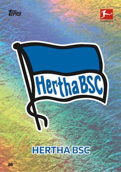 Clubkarte Hertha Berlin 2020/21 Topps MA Bundesliga #28
