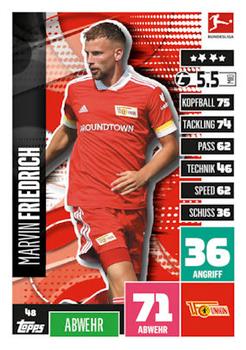 Marvin Friedrich Union Berlin 2020/21 Topps MA Bundesliga #48