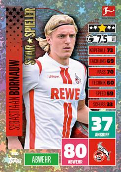 Sebastiaan Bornauw 1. FC Koln 2020/21 Topps MA Bundesliga Star Spieler #180