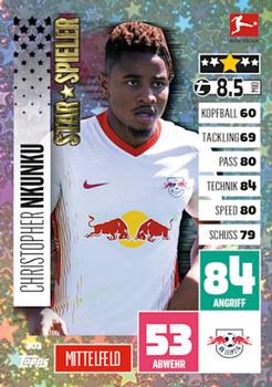 Christopher Nkunku RB Leipzig 2020/21 Topps MA Bundesliga Star Spieler #203
