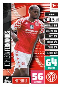 Edimilson Fernandes 1. FSV Mainz 05 2020/21 Topps MA Bundesliga #234