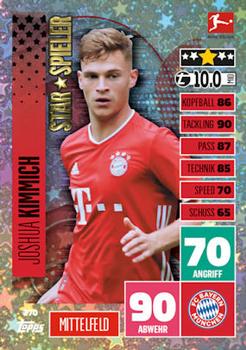 Joshua Kimmich Bayern Munchen 2020/21 Topps MA Bundesliga Star Spieler #270