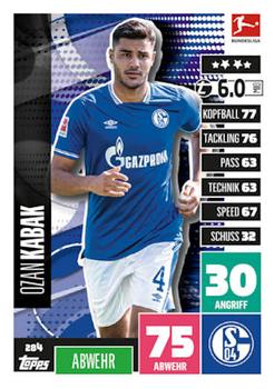 Ozan Kabak Schalke 04 2020/21 Topps MA Bundesliga #284