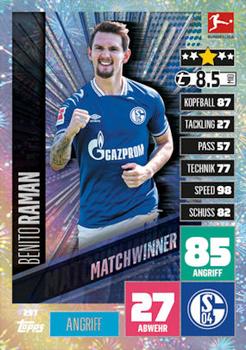 Benito Raman Schalke 04 2020/21 Topps MA Bundesliga Matchwinner #297
