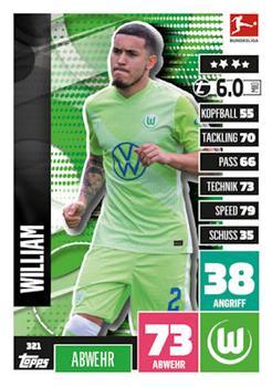 William VfL Wolfsburg 2020/21 Topps MA Bundesliga #321