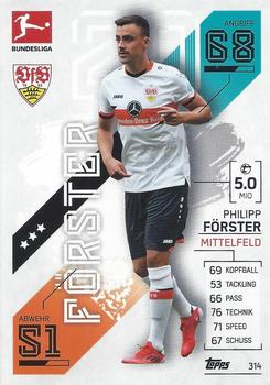 Philipp Forster VfB Stuttgart 2021/22 Topps MA Bundesliga #314