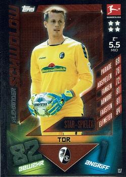 Alexander Schwolow SC Freiburg 2019/20 Topps MA Bundesliga #137