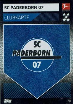 Clubkarte SC Paderborn 2019/20 Topps MA Bundesliga #280