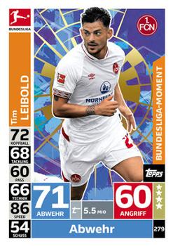 Tim Leibold 1. FC Nurnberg 2018/19 Topps MA Bundesliga Match Winner #279