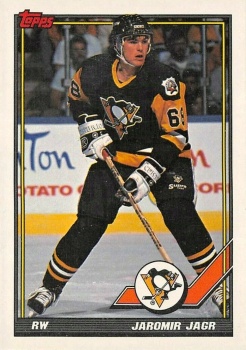 Jaromir Jagr Pittsburgh Penguins Topps 1991/92 #040