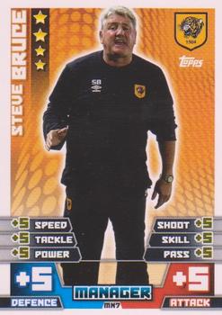 Steve Bruce Hull City 2014/15 Topps Match Attax Manager #MN07