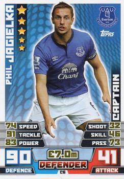 Phil Jagielka Everton 2014/15 Topps Match Attax Captain #C6