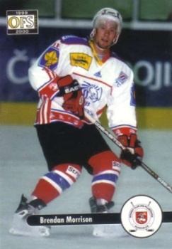 Brendan Morrison Pardubice OFS 1999/00 #94