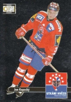 Jan Kopecky Zapad OFS 1999/00 Utkani hvezd Stribrna verze #498