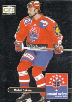 Michal Sykora Zapad OFS 1999/00 Utkani hvezd Stribrna verze #506