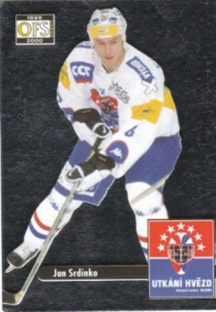 Jan Srdinko Vychod OFS 1999/00 Utkani hvezd Stribrna verze #526