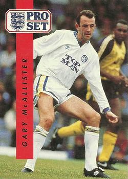 Gary McAllister Leeds United 1990/91 Pro Set #98