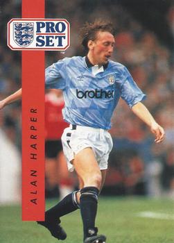 Alan Harper Manchester City 1990/91 Pro Set #132